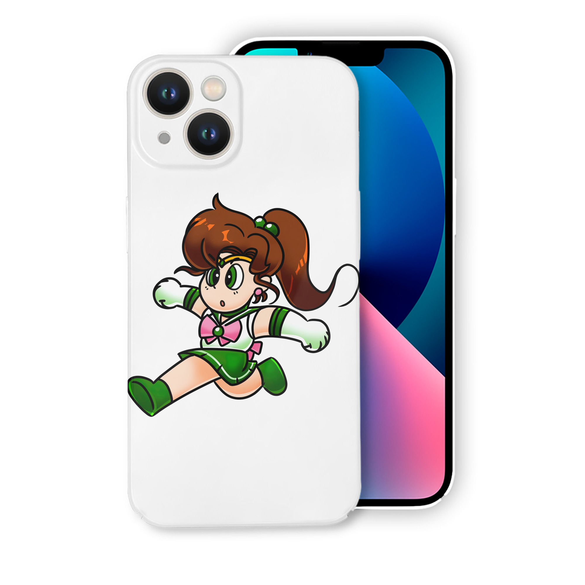 （画像用） 美少女戦士セーラームーン 木野 まこと きの まこと Sailor Moon Kino Makoto （セーラージュピター；Sailor Jupiter） 【iPhone 14シリーズ対応】ハードケース
